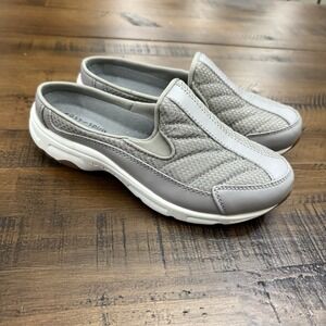 Hotrace Fabric‎ Easy Spirit Clogs Size 6.5 M